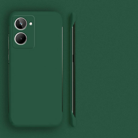 Funda Dura Plastico Rigida Sin Marco Carcasa Mate para Realme 10 4G Verde Noche