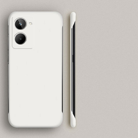 Funda Dura Plastico Rigida Sin Marco Carcasa Mate para Realme 10 Pro 5G Blanco