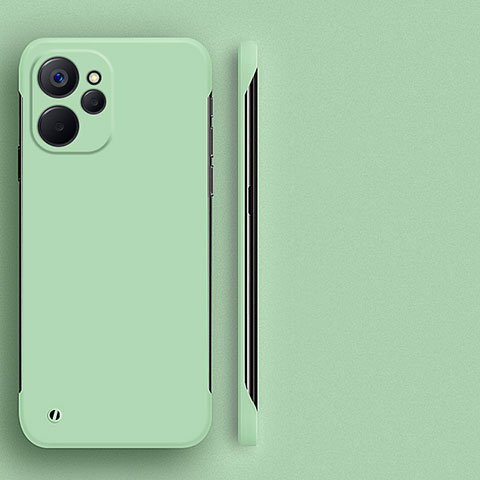 Funda Dura Plastico Rigida Sin Marco Carcasa Mate para Realme 9i 5G Menta Verde