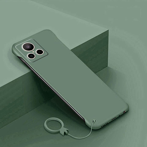 Funda Dura Plastico Rigida Sin Marco Carcasa Mate para Realme GT2 Master Explorer Verde Noche