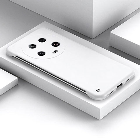 Funda Dura Plastico Rigida Sin Marco Carcasa Mate para Xiaomi Mi 13 Ultra 5G Blanco