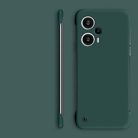 Funda Dura Plastico Rigida Sin Marco Carcasa Mate para Xiaomi Poco F5 5G Verde