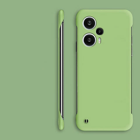 Funda Dura Plastico Rigida Sin Marco Carcasa Mate para Xiaomi Redmi Note 12 Turbo 5G Menta Verde