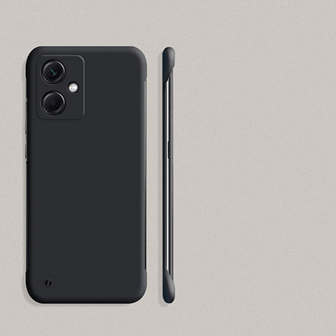 Funda Dura Plastico Rigida Sin Marco Carcasa Mate para Xiaomi Redmi Note 12R Pro 5G Negro