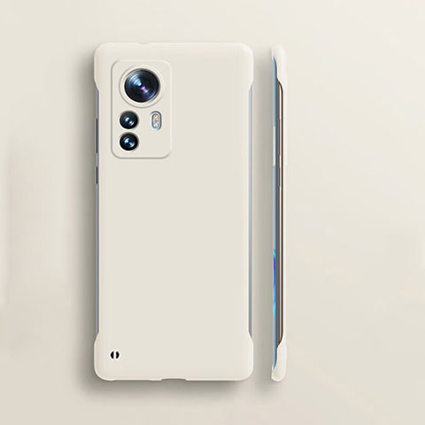 Funda Dura Plastico Rigida Sin Marco Carcasa Mate para Xiaomi Redmi Note 12S Blanco