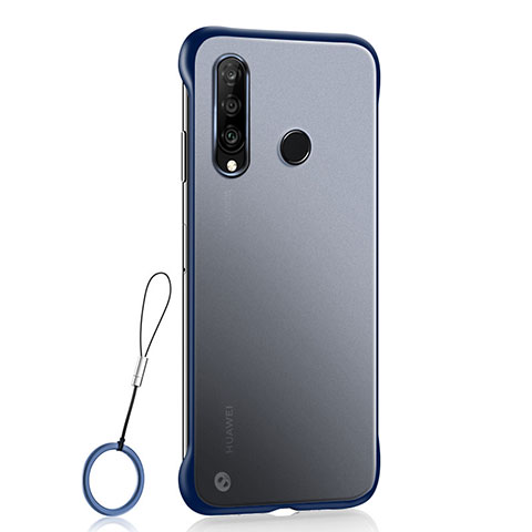 Funda Dura Ultrafina Carcasa Transparente Mate H05 para Huawei Nova 4e Azul