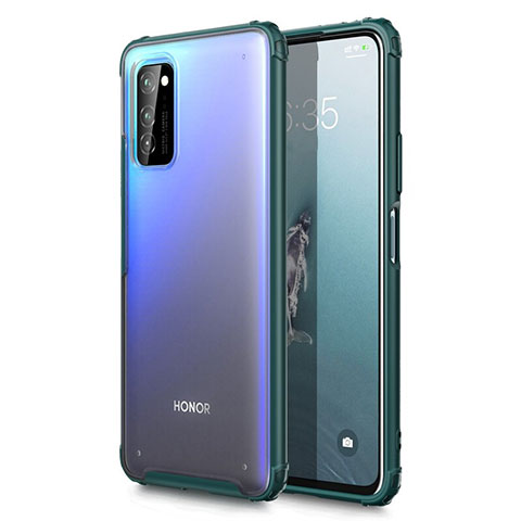 Funda Dura Ultrafina Carcasa Transparente Mate U01 para Huawei Honor V30 Pro 5G Verde