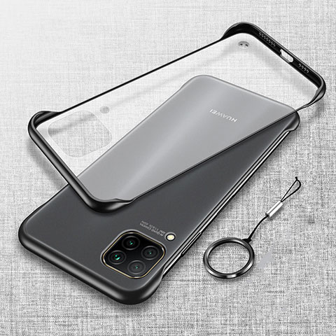 Funda Dura Ultrafina Carcasa Transparente Mate U01 para Huawei Nova 6 SE Negro