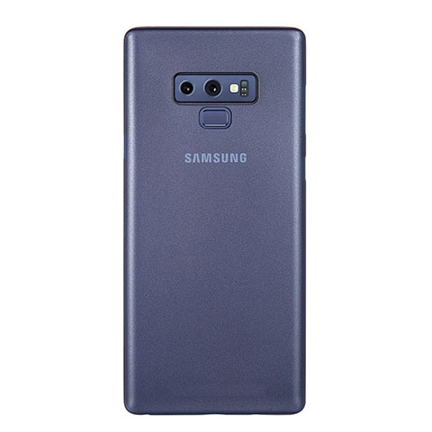 Funda Dura Ultrafina Carcasa Transparente Mate U01 para Samsung Galaxy Note 9 Azul