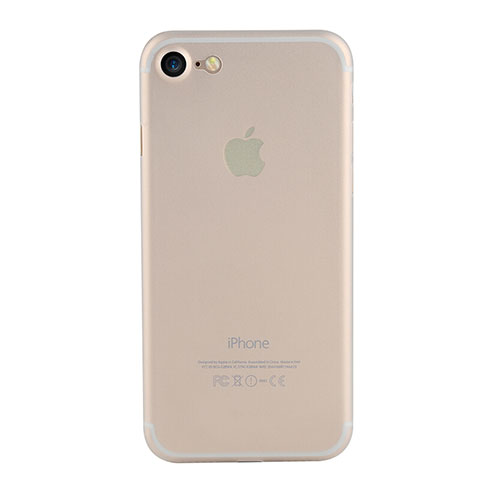 Funda Dura Ultrafina Transparente Mate para Apple iPhone 7 Claro