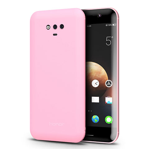 Funda Dura Ultrafina Transparente Mate para Huawei Honor Magic Rosa