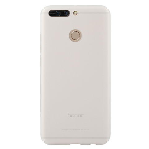 Funda Dura Ultrafina Transparente Mate para Huawei Honor V9 Blanco