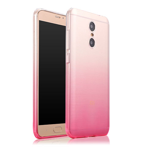 Funda Gel Ultrafina Transparente Gradiente para Xiaomi Redmi Pro Rosa