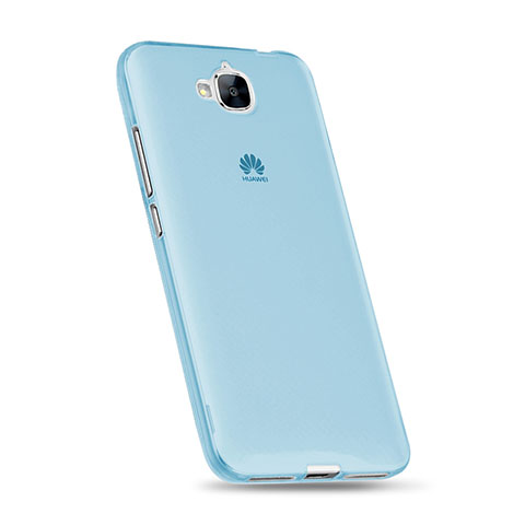 Funda Gel Ultrafina Transparente para Huawei Enjoy 5 Azul