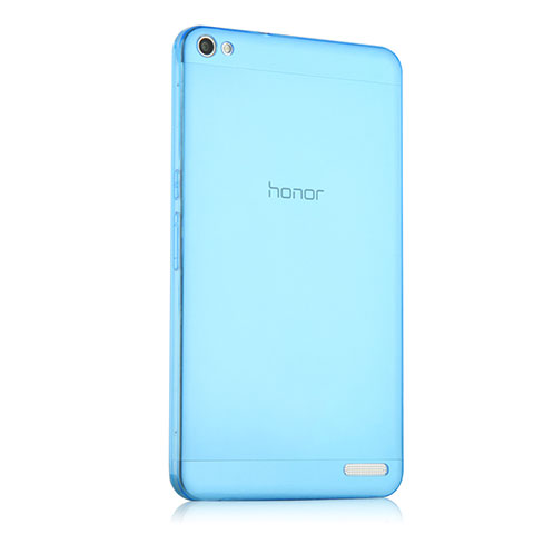 Funda Gel Ultrafina Transparente para Huawei MediaPad X2 Azul