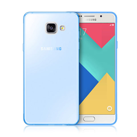 Funda Gel Ultrafina Transparente para Samsung Galaxy A3 (2016) SM-A310F Azul