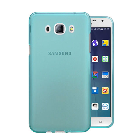 Funda Gel Ultrafina Transparente para Samsung Galaxy J5 (2016) J510FN J5108 Azul