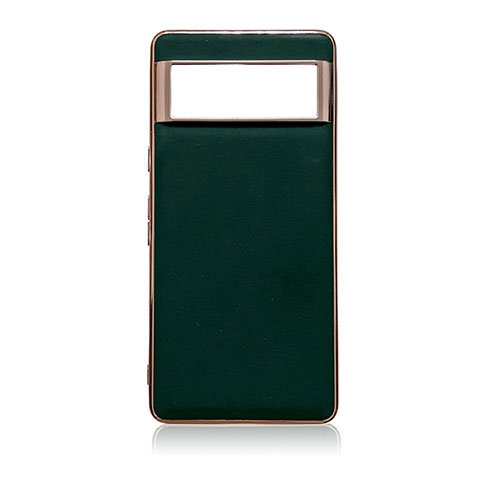 Funda Lujo Cuero Carcasa B01H para Google Pixel 7 5G Verde