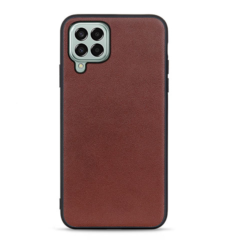 Funda Lujo Cuero Carcasa B01H para Samsung Galaxy M33 5G Marron