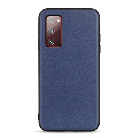 Funda Lujo Cuero Carcasa B01H para Samsung Galaxy S20 FE 5G Azul