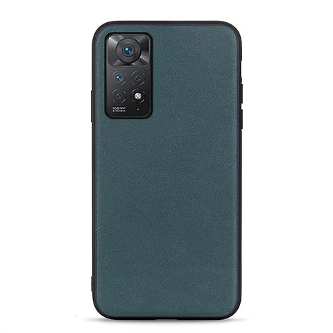 Funda Lujo Cuero Carcasa B01H para Xiaomi Redmi Note 11 Pro 5G Verde