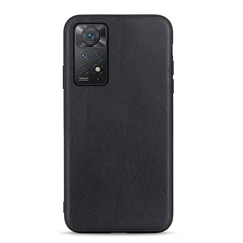 Funda Lujo Cuero Carcasa B01H para Xiaomi Redmi Note 12 Pro 4G Negro