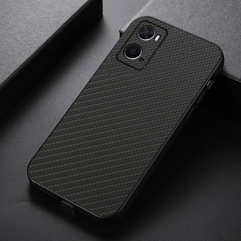 Funda Lujo Cuero Carcasa B05H para Oppo A36 Negro