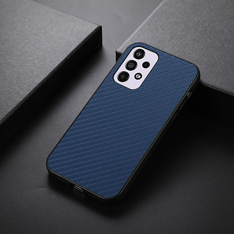 Funda Lujo Cuero Carcasa B05H para Samsung Galaxy A33 5G Azul