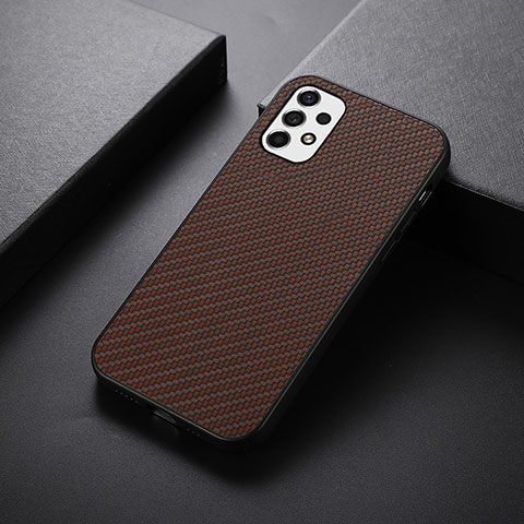 Funda Lujo Cuero Carcasa B05H para Samsung Galaxy A53 5G Marron