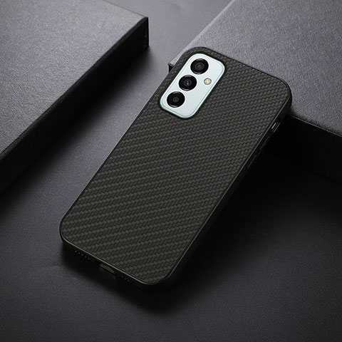 Funda Lujo Cuero Carcasa B05H para Samsung Galaxy F23 5G Negro