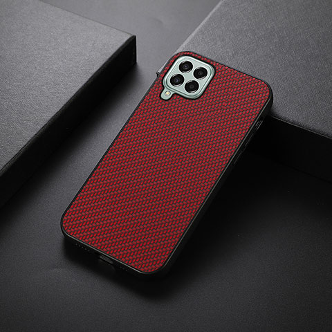 Funda Lujo Cuero Carcasa B05H para Samsung Galaxy M33 5G Rojo