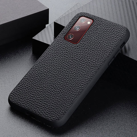 Funda Lujo Cuero Carcasa B05H para Samsung Galaxy S20 FE (2022) 5G Negro