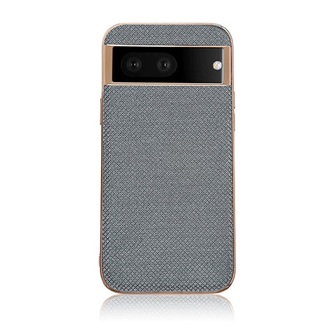 Funda Lujo Cuero Carcasa B06H para Google Pixel 7 5G Gris