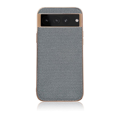 Funda Lujo Cuero Carcasa B06H para Google Pixel 7 Pro 5G Gris