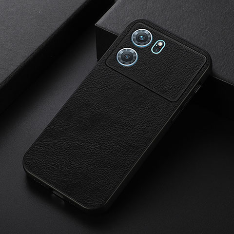 Funda Lujo Cuero Carcasa B06H para Oppo K10 5G Negro