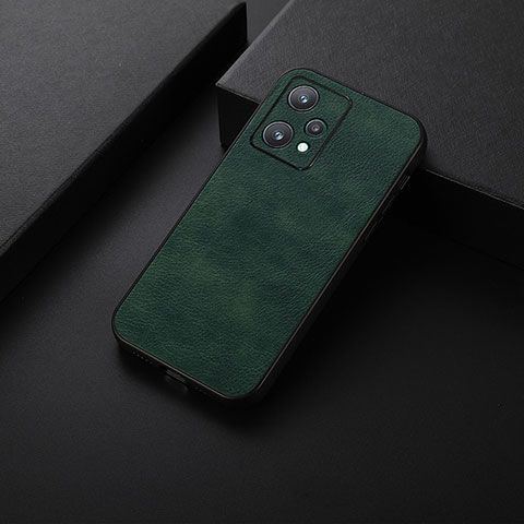 Funda Lujo Cuero Carcasa B06H para Realme 9 5G Verde