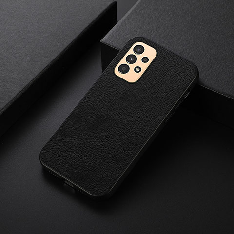 Funda Lujo Cuero Carcasa B06H para Samsung Galaxy A13 4G Negro