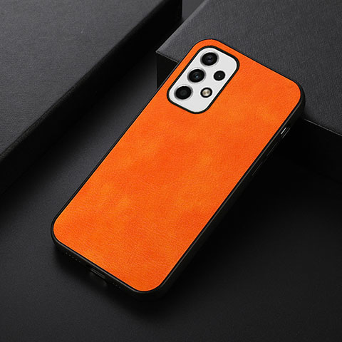 Funda Lujo Cuero Carcasa B06H para Samsung Galaxy A23 5G Naranja