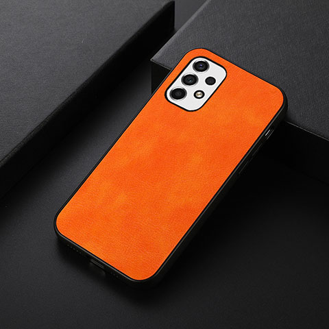 Funda Lujo Cuero Carcasa B06H para Samsung Galaxy A53 5G Naranja