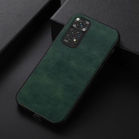 Funda Lujo Cuero Carcasa B06H para Xiaomi Redmi Note 11S 4G Verde