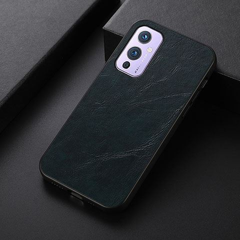 Funda Lujo Cuero Carcasa B07H para OnePlus 9 5G Azul