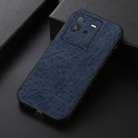 Funda Lujo Cuero Carcasa B07H para Vivo iQOO Neo6 5G Azul