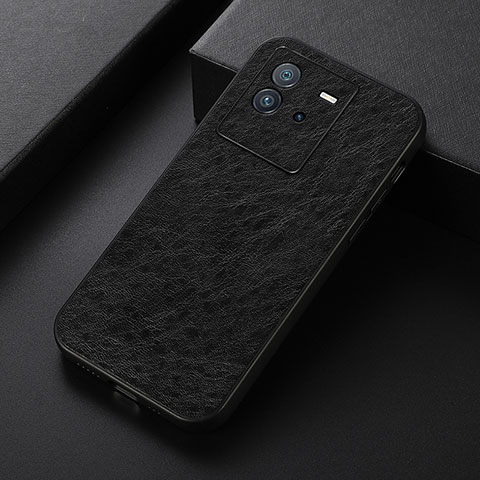 Funda Lujo Cuero Carcasa B07H para Vivo iQOO Neo6 5G Negro