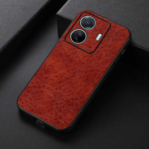 Funda Lujo Cuero Carcasa B07H para Vivo iQOO Z6 Pro 5G Marron