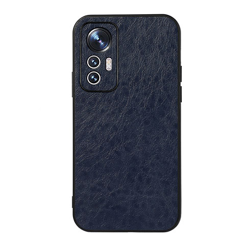 Funda Lujo Cuero Carcasa B07H para Xiaomi Mi 12 5G Azul