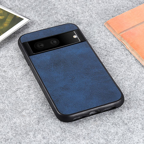 Funda Lujo Cuero Carcasa B08H para Google Pixel 7 5G Azul