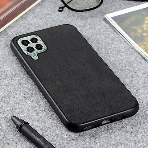 Funda Lujo Cuero Carcasa B08H para Samsung Galaxy M33 5G Negro