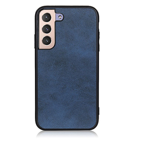 Funda Lujo Cuero Carcasa B08H para Samsung Galaxy S21 FE 5G Azul