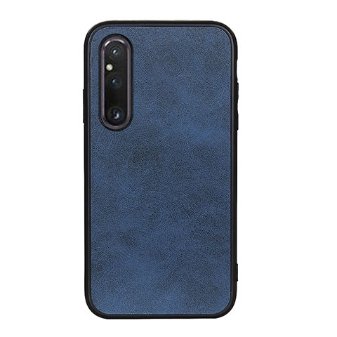 Funda Lujo Cuero Carcasa B08H para Sony Xperia 1 V Azul