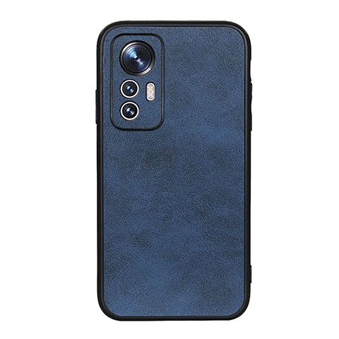 Funda Lujo Cuero Carcasa B08H para Xiaomi Mi 12 Lite 5G Azul